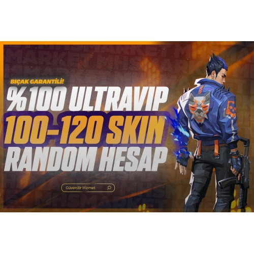  UltraVip 100-120 Skin Garantili Random Hesap